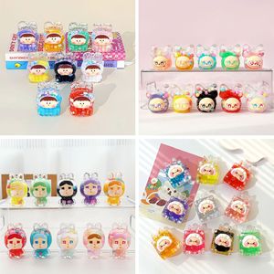 Llavero de Aceite en Botella de Arena Movediza, Material Diverso, Regalo DL-0172, Venta al por Mayor, Colgante para Mochila Escolar, Muñeca Linda - Product Image 3