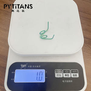 Vente chaude : Ressorts de frein en titane GR5 pour étrier <span class=keywords><strong>Brembo</strong></span>, broche en alliage de titane en forme de R pour blocage d'axe, plaquette de frein - Product Image 1