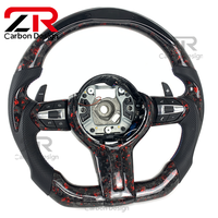 Volant sport en carbone forgé LED RPM pour BMW F10 F20 F30 E90 F21 F22 E46 F82 F90 E90 E60 E92