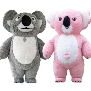 Costume da costume per la pubblicità della mascotte personalizzato in peluche animale modello personaggio dei cartoni animati di koala