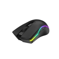 Mouse Gaming Optik 3D Berkabel OEM Pabrik yang Dapat Disesuaikan, Antarmuka USB 2.0, Lampu Latar 7-RGB, Nirkabel 2.4Ghz, Ergonomis, Tahan Air