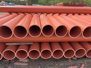 Tubo di Protezione per Cavi di Alimentazione e Comunicazione ad Alta Pressione CPVC Hainan Hongdi 125mm, Durevole e Anti-Corrosione - Product Image 2