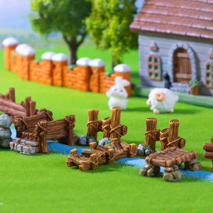 Mini Figurines <span class=keywords><strong>de</strong></span> jardin pont clôture fée Miniature accessoires <span class=keywords><strong>de</strong></span> jardin pour bricolage maison <span class=keywords><strong>de</strong></span> poupée plante en pot bonsaï Zen Terrarium décor - Product Image 2