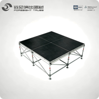 Plateforme de Scène Modulaire en Alliage d'Aluminium de Haute Qualité 2026, Certifiée EN1090, Grade Ingénierie Professionnel, Charge Lourde, Montage Rapide