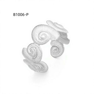 Amy Amy Fashion <b>Cuff</b> <b>Bracelet</b> B1006 <b>Silver</b> Plated Alloy Vintage Women's Jewelry Gift - Product Image 2