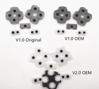 Ensemble de boutons en caoutchouc pour manette PS5 BDM 010 020, boutons en caoutchouc L1R1, bouton directionnel, pièce de rechange