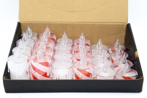 Vela LED sin llama cera de té decoración del hogar lámpara Navidad Día de San Valentín Festival decoración fiesta Camping atmósfera lámpara - Product Image 4