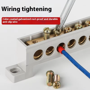 터미널 블록, 버스 바, 제로 접지 블록, 구리 터미널 블록, A10 유형 분배 상자, 접지 와이어 터미널 블록 - Product Image 5