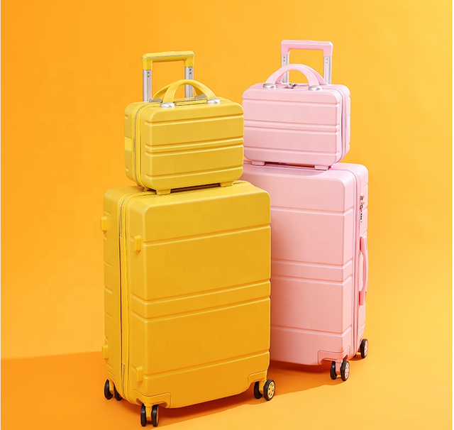 OEM ODM Professinal Factory Travel Trolley Baggage Carry on ABS Lightweight Suitcases Luggage