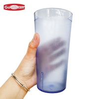 Vasos de Plástico Reutilizables Personalizables Goodman Modern para Restaurantes, 10 Oz. Portátil, multiusos, 144 unidades/paquete, multicolor