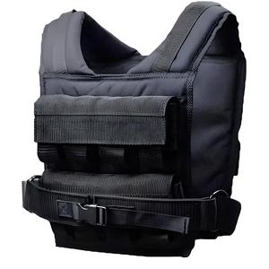 Gilet lesté réglable avec blocs de poids en fer, vente directe usine, gilet de fitness avec plaques d'acier, sac de sable lesté en nylon - Product Image 5