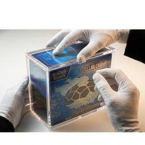 Boîte de présentation en acrylique transparente personnalisée pour boîte de boosters Pokémon ETB Elite Trainer Booster - Product Image 2