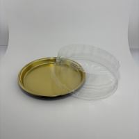 Boîte à gâteau jetable en plastique transparent, vente en gros d'usine, conteneur d'emballage pour dessert Tiramisu