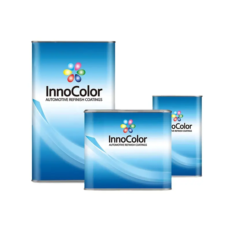 Auto paint supply InnoColor auto refinish matte clear coat 1K Solid Colors Basecoat auto refinish car paint
