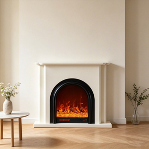 Insert de Cheminée Électrique de Luxe 60 Pouces avec Couleurs de <span class=keywords><strong>Flamme</strong></span> Réglables et Contrôle par Écran Tactile pour Villa, Complexe Hôtelier, Suite, Hall d'Hôtel - Product Image 2