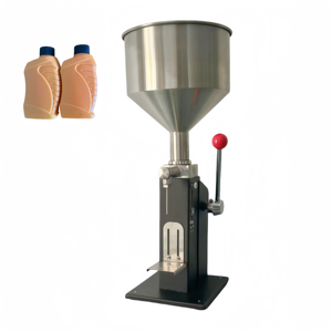 Máquina Llenadora de Líquidos Semiautomática de 100 ml, Fácil de Operar, Envío Rápido, para Cosméticos, Bebidas, Agua, Miel, Certificada ISO9001 - Product Image 1