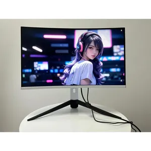 Moniteur de jeu incurvé 27 pouces FHD 144Hz avec écran large RGB USB et dalle VA 1ms - Product Image 3