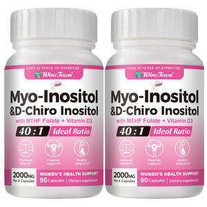 Capsules de Myo-Inositol et D-Chiro-Inositol pour l'équilibre hormonal féminin, le soutien ovarien et la fertilité (syndrome des ovaires polykystiques) - Product Image 5