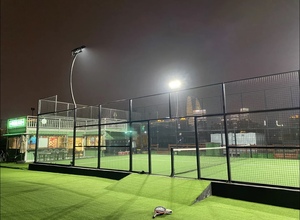 Terrain de padel panoramique extérieur NJPW BAY SIZE 10m x 6m, <span class=keywords><strong>prix</strong></span> usine, ensemble complet, fabricants de terrains de padel - Product Image 5