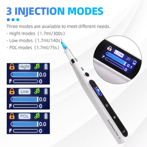 Dispositivo dentale per anestesia locale orale professionale indolore portatile anestesia con Display LCD operabile a pagamento laboratorio - Product Image 2