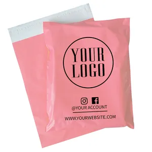 Clothes Express Packaging Bag Self Adhesive Polymailer  Custom Logo Courier Mailer Waterproof Shipping Poly Bags Post bags