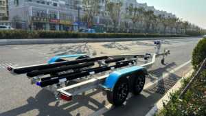 <span class=keywords><strong>Remorque</strong></span> <span class=keywords><strong>bateau</strong></span> en aluminium avec essieux tandem de 27 pieds, couchettes en bois, service OEM, avec VIN, DOT, CE, 6m, <span class=keywords><strong>7m</strong></span>, 8m, 9m - Product Image 2