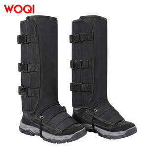 Polainas impermeables WOQI para senderismo, montañismo, deportes de hielo y nieve, protectores de piernas para adultos, tela Oxford, neopreno - Product Image 1