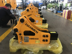 Martelo Hidráulico Tipo Caixa HANMEN HMB450 45mm <span class=keywords><strong>Mini</strong></span> Martelo Hidráulico para Escavadora - Product Image 2