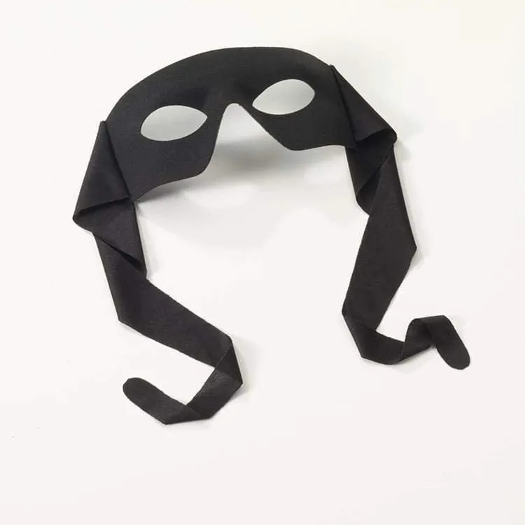 Nuovo arrivo di halloween cosplay Uomo Mascherato con i Legami Veneziano di Mardi Gras Maschera Accessorio del Costume