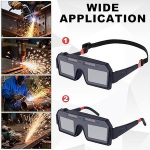 Gafas de Soldadura Solares con Oscurecimiento Automático, Máscara de Soldador con Lentes de Repuesto, Material PP, 1 Juego - Product Image 2