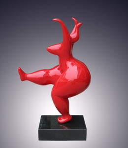 Statue <span class=keywords><strong>de</strong></span> femme en fibre <span class=keywords><strong>de</strong></span> verre grandeur nature, décoration moderne, sculpture <span class=keywords><strong>de</strong></span> femme corpulente dansant, 4 tailles disponibles - Product Image 6