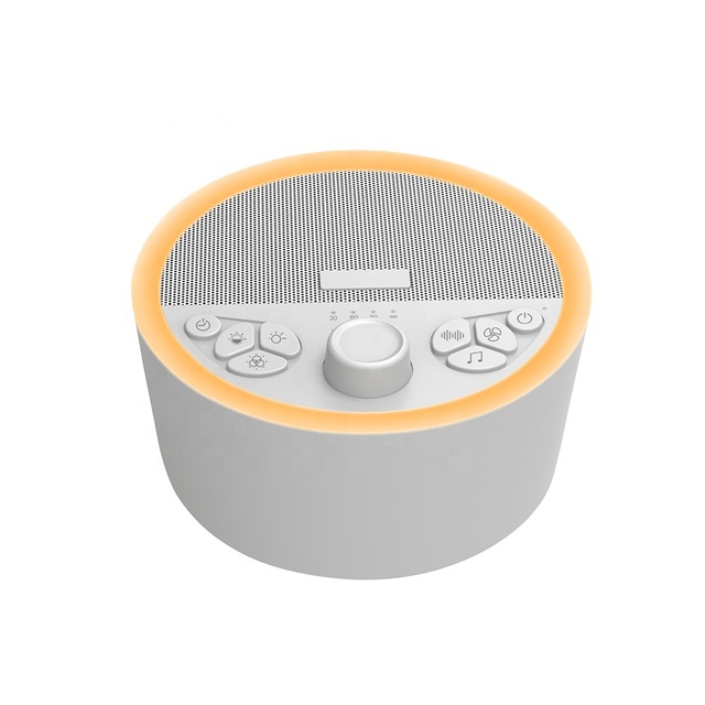 Hi-FiD White Noise Machine Thunderstorm and Travel Deep Sleep Meditation Device Sound Machine for Adults