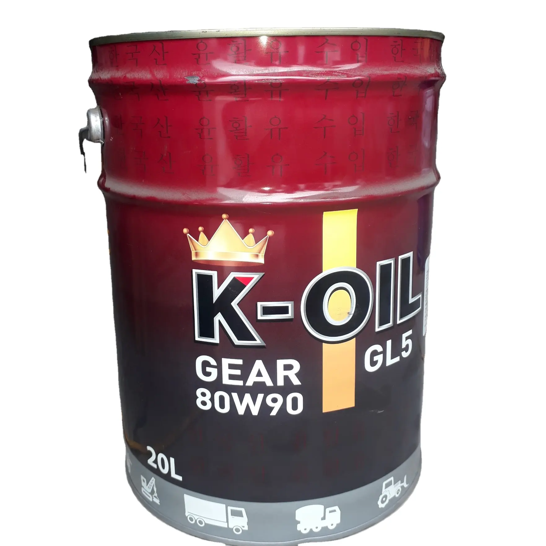 Óleo de transmissão k-óleo o óleo na caixa de engrenagem venda quente tambor fornecer maior anti-oxidação 80w90