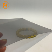 Plaque en plastique APET PET PETG GAG super transparente, feuille noire pour la publicité, thermoformage