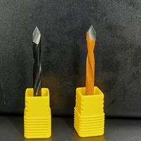 Fraise à bois en carbure HWR HRC55 à 2/4 rainures, outil en carbure de tungstène pour usinage CNC, longue durée de vie