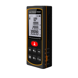 Misuratore <span class=keywords><strong>di</strong></span> Distanza Portatile 100m, <span class=keywords><strong>Strumento</strong></span> <span class=keywords><strong>di</strong></span> Misurazione Laser a Raggio Rosso per Interni DC100 - Product Image 4