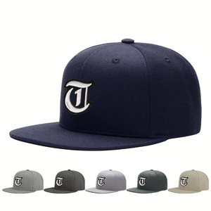 Gorras Heycap con Logotipo Bordado en 3D, 6 Paneles, Visera Plana, Gorras Snapback Personalizadas para Hombre, Venta al Por Mayor, OEM, Gorras de Buena Calidad - Product Image 1
