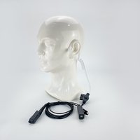 Headset Telepon K13 untuk Walkie-Talkie Motorola XiR P6600i XiR P6620i dan Kompatibilitas Model yang Sesuai untuk MTP3250 Air Duct