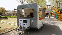 Nouveau camion de restauration mobile en fibre de verre à vendre avec cuisine chinoise complète, chariot de restauration de rue américain, remorque de concession alimentaire