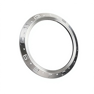 Montre en acier inoxydable 316L SSKX007, double fuseau horaire, lunette de pilote - Product Image 4