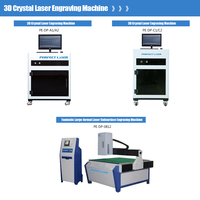 Mesin Ukiran Laser 3D Dalam Kristal Kaca Akrilik untuk Foto Gambar, Pabrik Murah Berkualitas Tinggi, Dijual