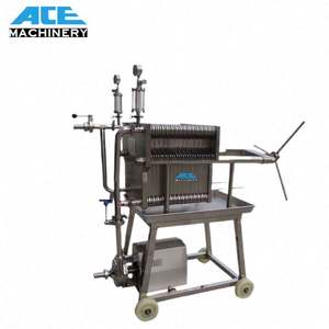 Filtre à plaque pour l'industrie alimentaire, pompe de filtration fine, filtre à cadre en acier inoxydable 304/316L, conception multicouche pour solide-liquide - Product Image 5