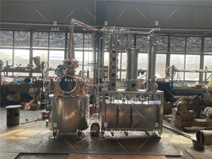 Equipo de Destilación de Alcohol Ace de 500 Galones, Alambique de Cobre de Doble Retorta para Whisky, Ron, Ginebra, Vodka, Brandy y Licores - Product Image 5