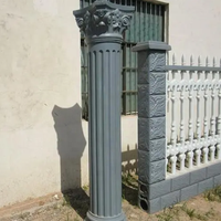 Processus de moulage rotatif, motif, personnalisation, architecture romaine, pilier, moule, colonne romaine