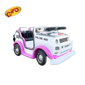 IFD 2024 nuovo arrivo Wobeiqi cina fornitore per bambini Zoo bambini elettrico della polizia auto paraurti auto luce Led paraurti auto per affari