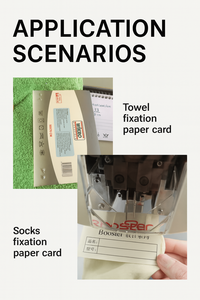 Accesorios para Etiquetadora, Grapadora de Plástico de 13 mm, Transparente, Negra, Roja, <span class=keywords><strong>Pino</strong></span>, Plástico para Etiquetas para Prendas - Product Image 5