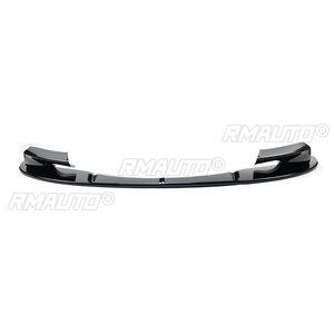 ลิ้นกันชนหน้าสำหรับ BMW E90 E92 E93 M3 ปี 2007-2013 สปลิตเตอร์ สปอยเลอร์ ดิฟฟิวเซอร์ ป้องกันรอยขีดข่วน สีดำเงา ลายคาร์บอนไฟเบอร์ - Product Image 3