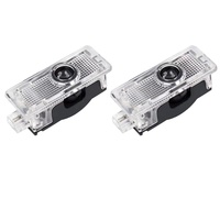 Projecteur de porte LED d'ambiance avec logo de voiture 6V 5W pour Mercedes Classe CLA/CLS/CLK