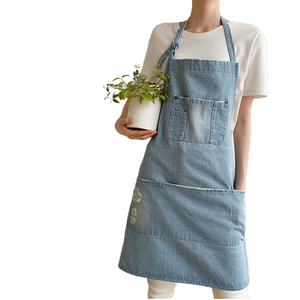 Custom Print Design Logo Adjustable Sleeveless Bib Cotton <b>Chef</b> <b>Apron</b> Eco-Friendly Reusable Recyclable Classic Style Work Daily - Product Image 1