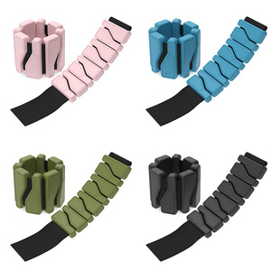 Skin-Friendly <strong>Weighted</strong> Silicone Fitness <strong>Wristbands</strong>, Invisible Training Gear for Running, Arm, Wrist &amp; Ankle Weights - Product Image 1